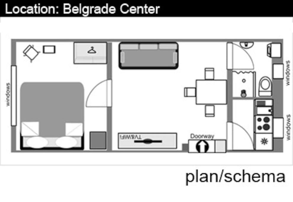 Ferienwohnung Atelier 12, Feeling Like An Artist! Promo Price Belgrad Exterior foto